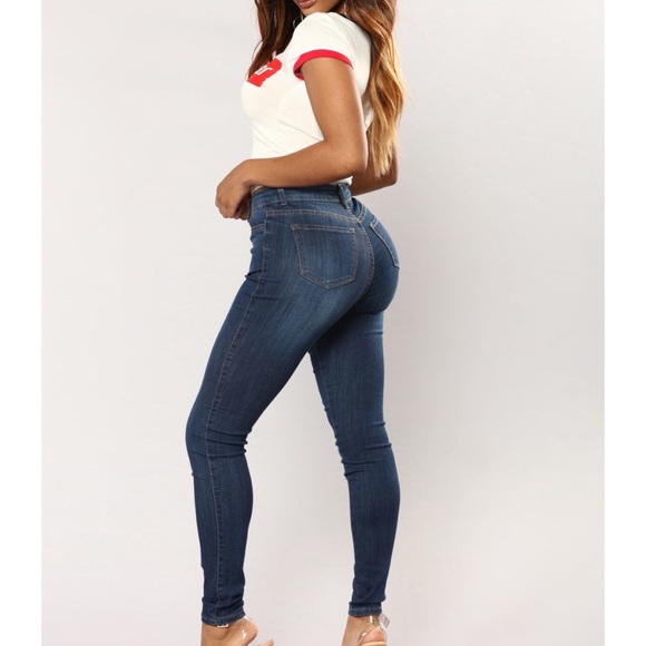 High waisted skinny jeans - Picture 4 of 4